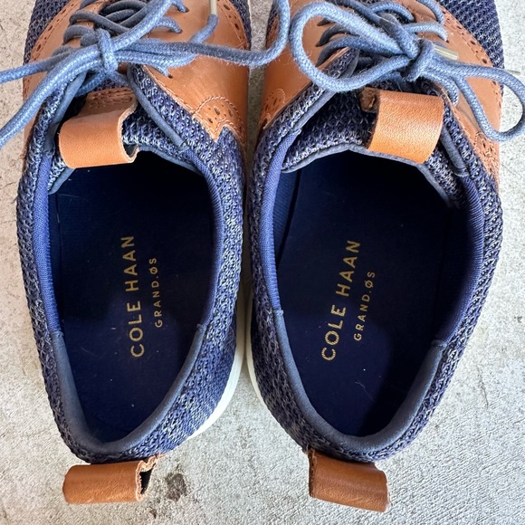 Cole Haan Mens Grand Tour Knit Oxford Size 8.5 - Picture 4 of 5